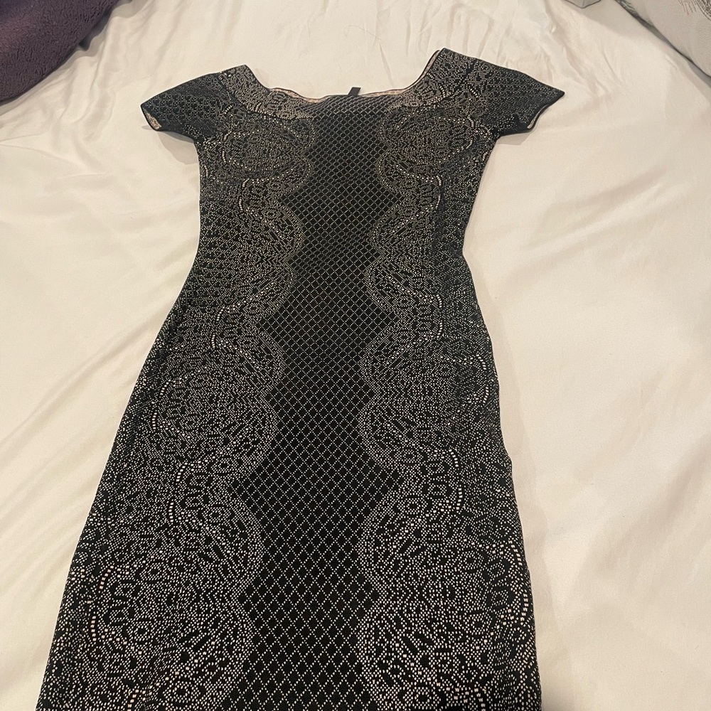 Elegant Black Lace Dress
